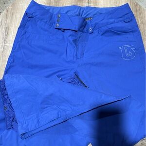 Burtons Royal Blue Ski Pants XL